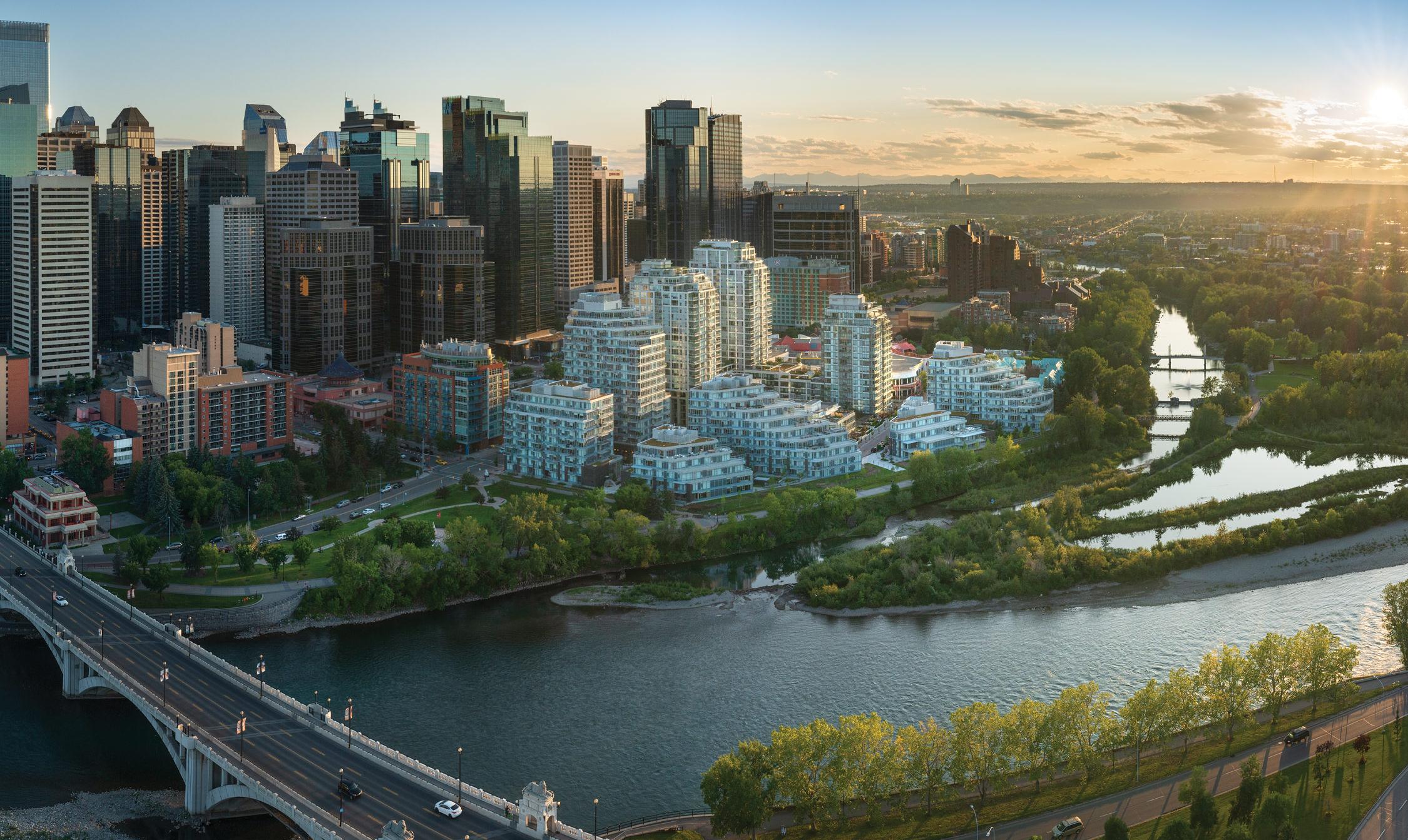 A Grand Finale on the Water's Edge of Calgary.